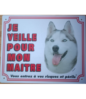 Pancarte Husky Plaque de garde Husky Martin Sellier 9,00 €