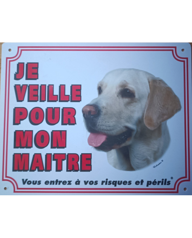 Pancarte Labrador Panneau de garde Labrador crème Martin Sellier 9,00 € Pancarte Labrador Panneau de garde Labrador crème Martin Sellier 9,00 €