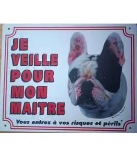 Pancarte bulldog Panneau de garde Bouledogue Français Martin Sellier 9,00 €