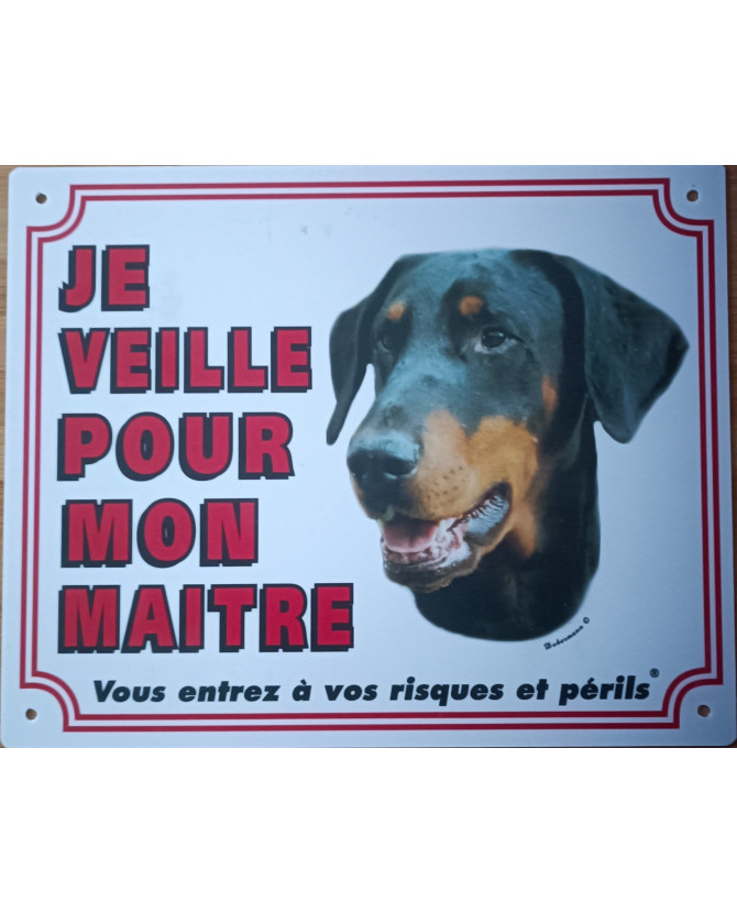 Pancarte Dobermann Panneau de garde Dobermann Martin Sellier 9,00 € Pancarte Dobermann Panneau de garde Dobermann Martin Sellier 9,00 €