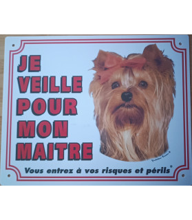 Pancarte Yorkshire Panneau de garde Yorkshire Martin Sellier 9,00 €
