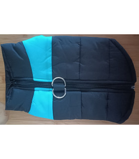 Anorak fourré bicolor pour chien