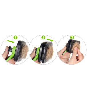 Brosses pour chien ou chiot carde autonettoyante idealdog Idealdog 14,00 €