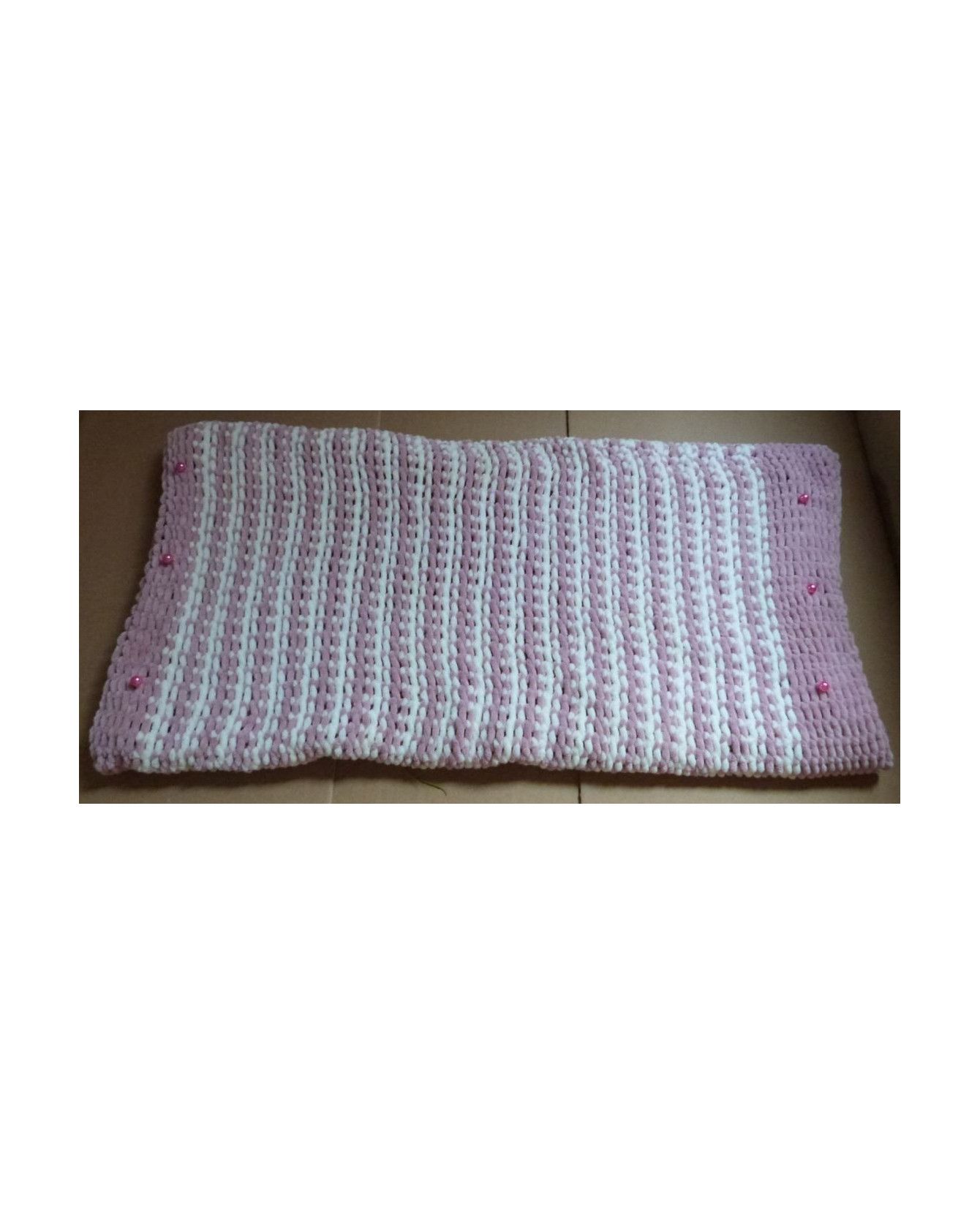 couvertures pour chat couchage chat - couverture pour chat rose et blanc Perlette ChezAnilou 26,00 € couvertures pour chat couchage chat - couverture pour chat rose et blanc Perlette ChezAnilou 26,00 €