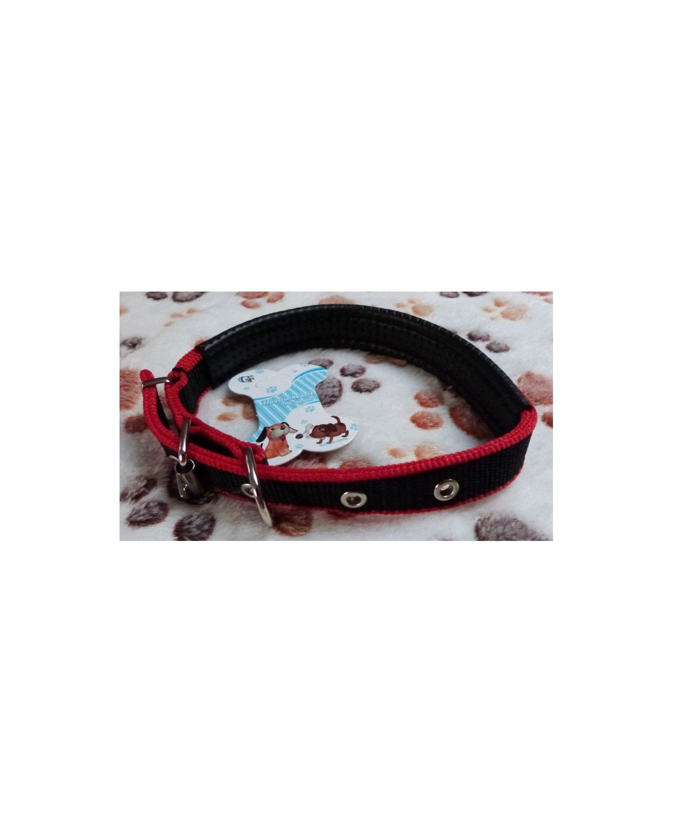 Colliers synthétiques Collier chien nylon avec renfort confort 7,00 € Colliers synthétiques Collier chien nylon avec renfort confort 7,00 €