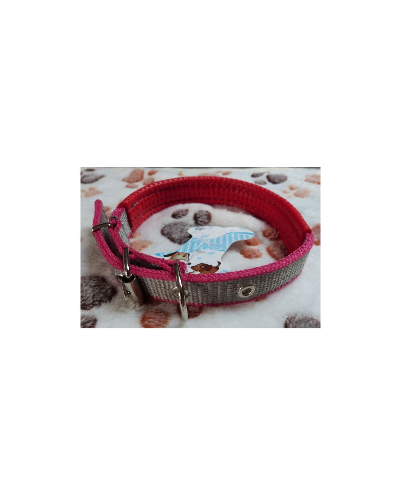 Colliers synthétiques Collier chien nylon avec renfort confort 7,00 € Colliers synthétiques Collier chien nylon avec renfort confort 7,00 €