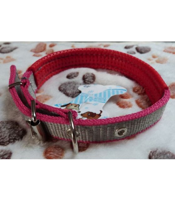 Colliers synthétiques Collier chien nylon avec renfort confort  7,00 €
