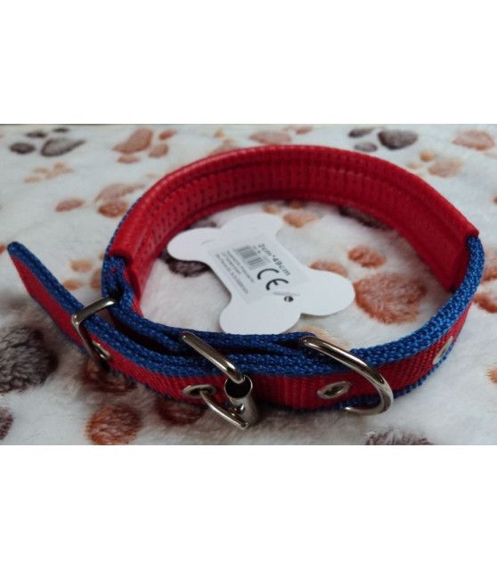 Colliers synthétiques Collier chien nylon avec renfort confort  7,00 €